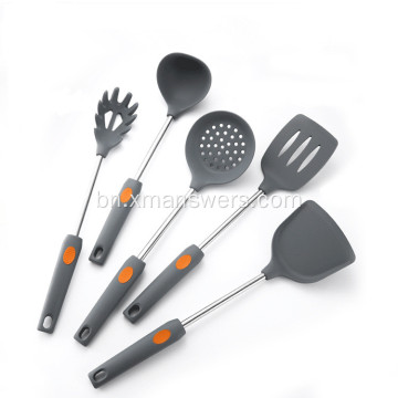 BPA তাপ প্রতিরোধী রান্নাঘর সিলিকন spatulas সেট